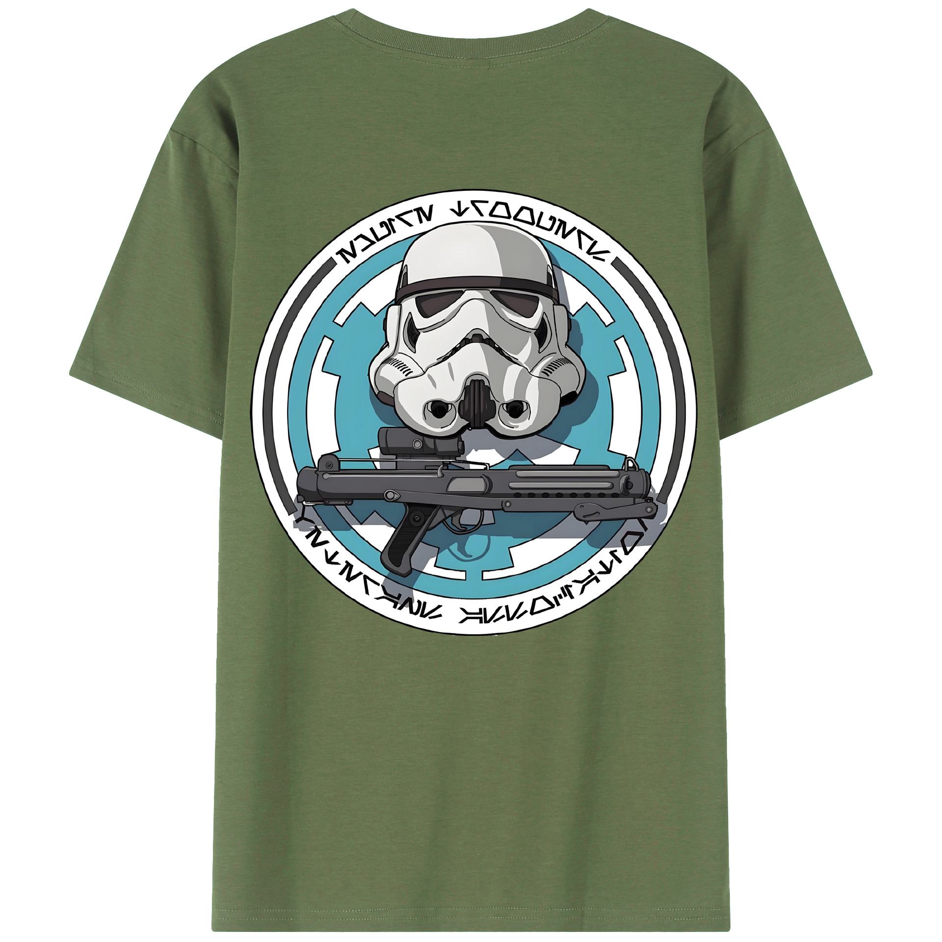 （画像用） スター・ウォーズ Star Wars 綿100％ メンズ半袖Tシャツ（バックプリント） 通気性